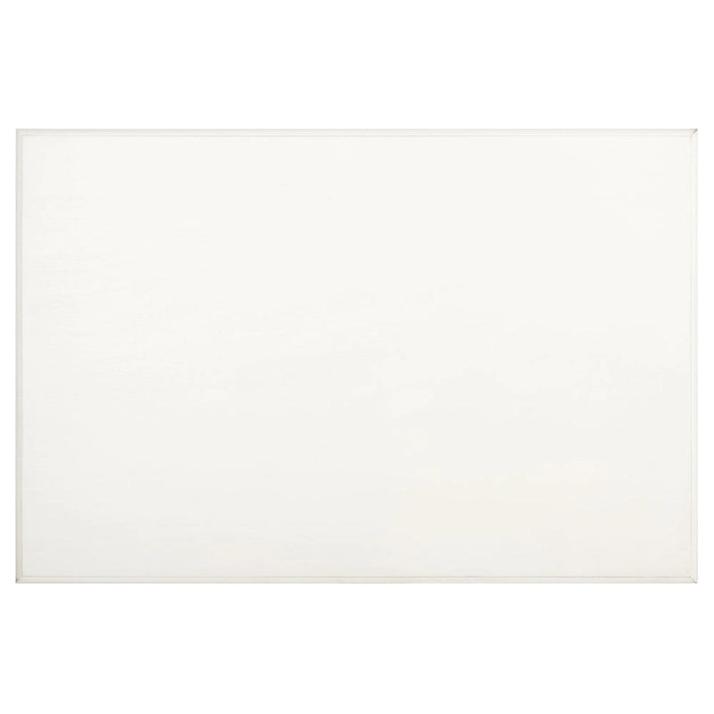 1-Drawer Desk with Turned Legs – Distressed White / Brown / Black, Traditional Style