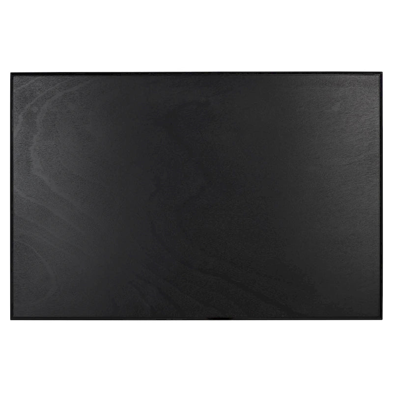 1-Drawer Desk with Turned Legs – Distressed White / Brown / Black, Traditional Style