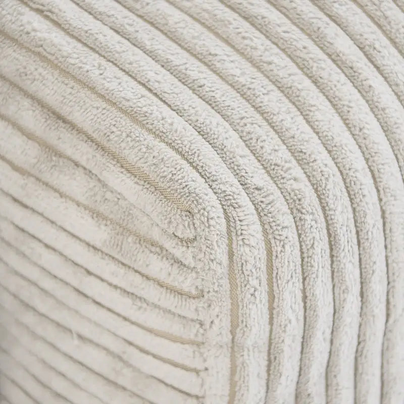 102 Oversized Corduroy Sectional Sofa Modern Wide Couch